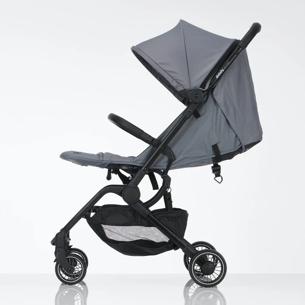 DIDOFY Aster2 Stroller - Grey with Black Frame