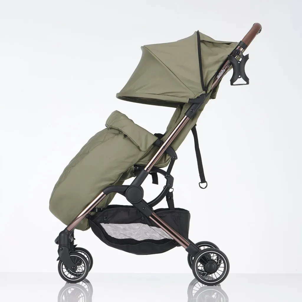 DIDOFY Aster2 Stroller - Olive with Bronze Frame
