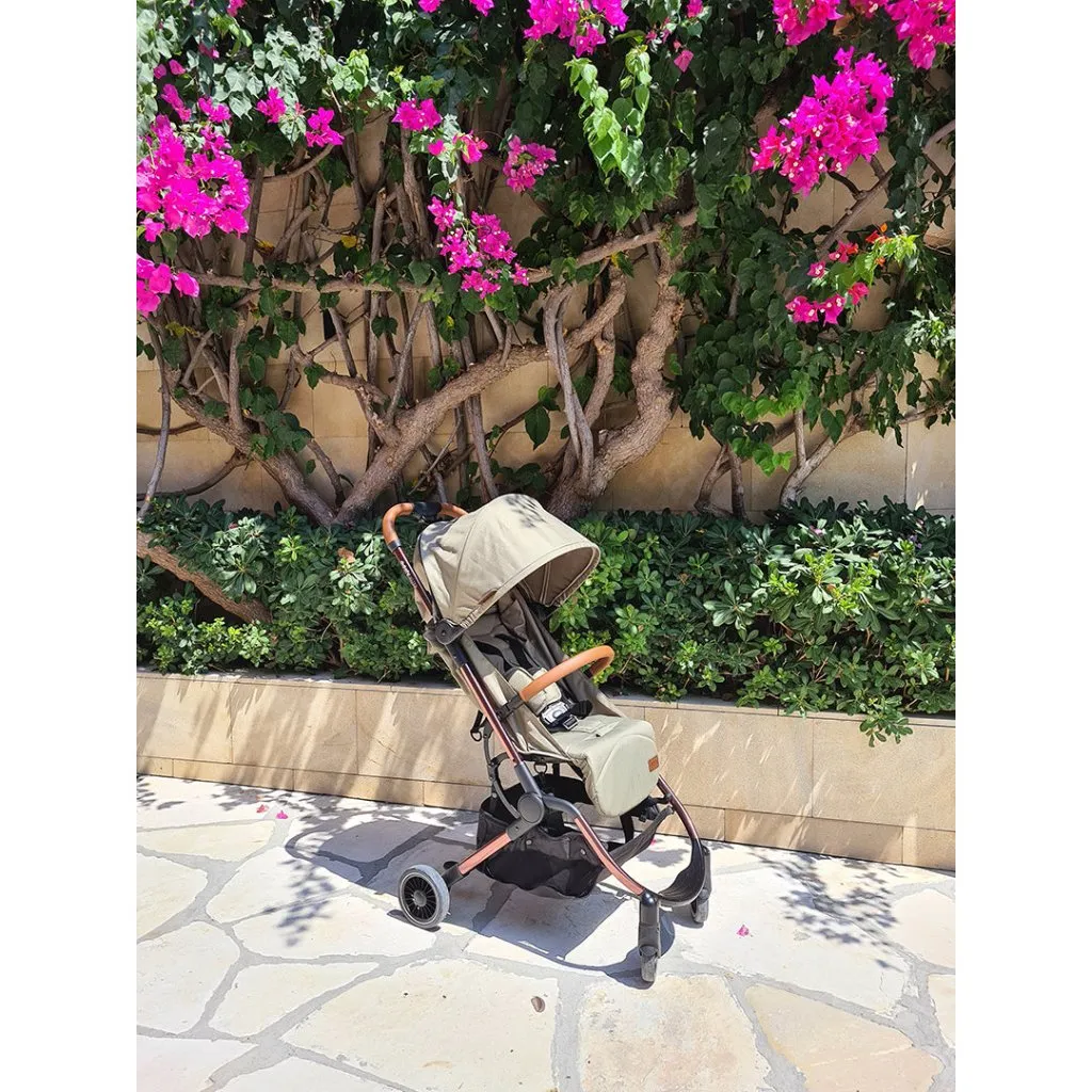DIDOFY Aster2 Stroller - Olive with Bronze Frame