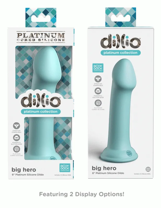 Dillio Platinum - Big Hero 6 Inch  - Teal