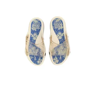 Dior Surf White Logo Slides