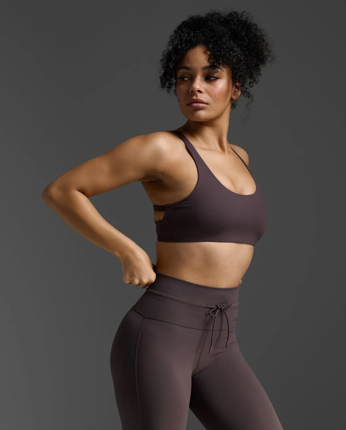 Fluid Open Back Bra