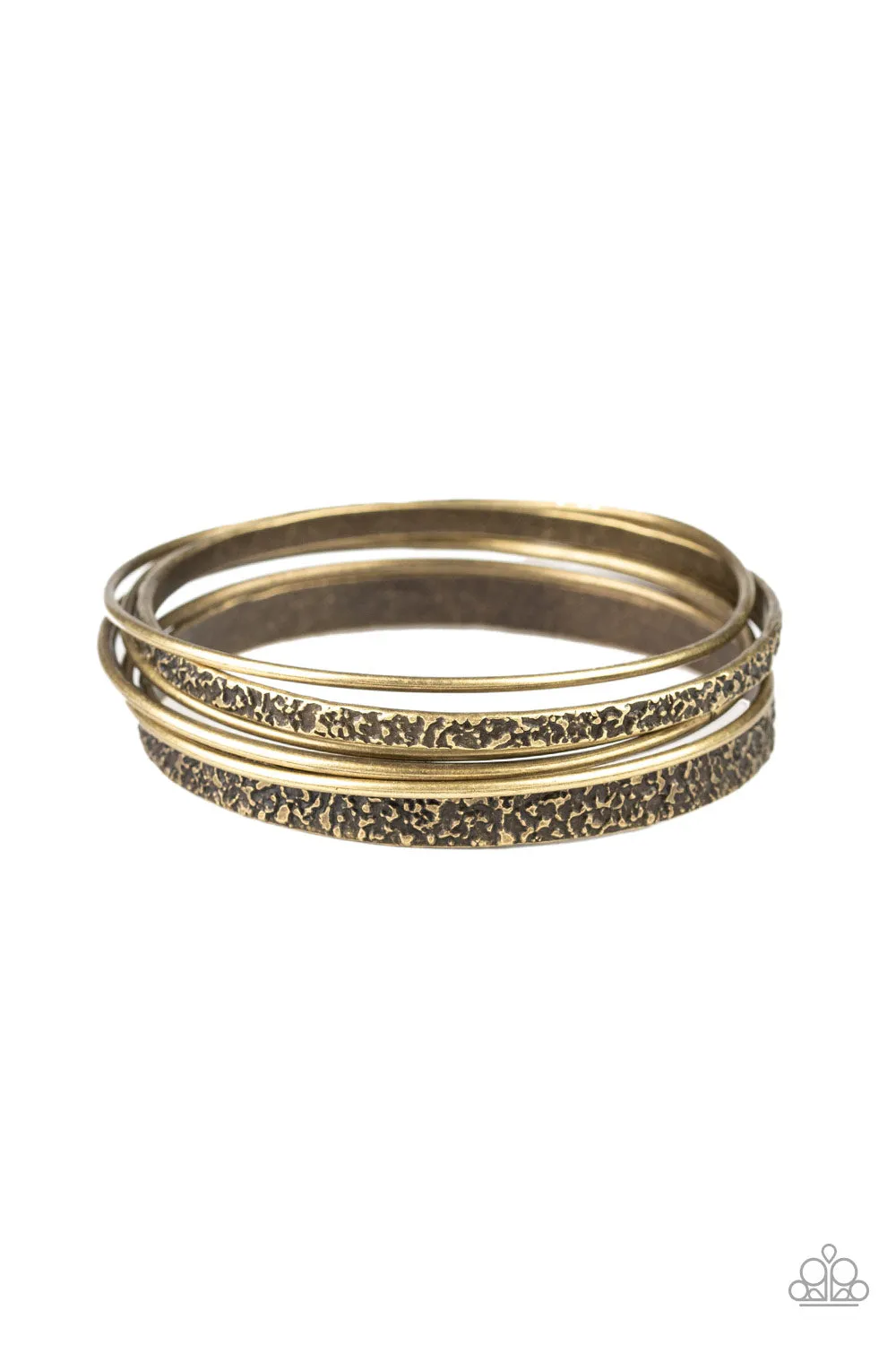 Full Circle Brass Bracelet