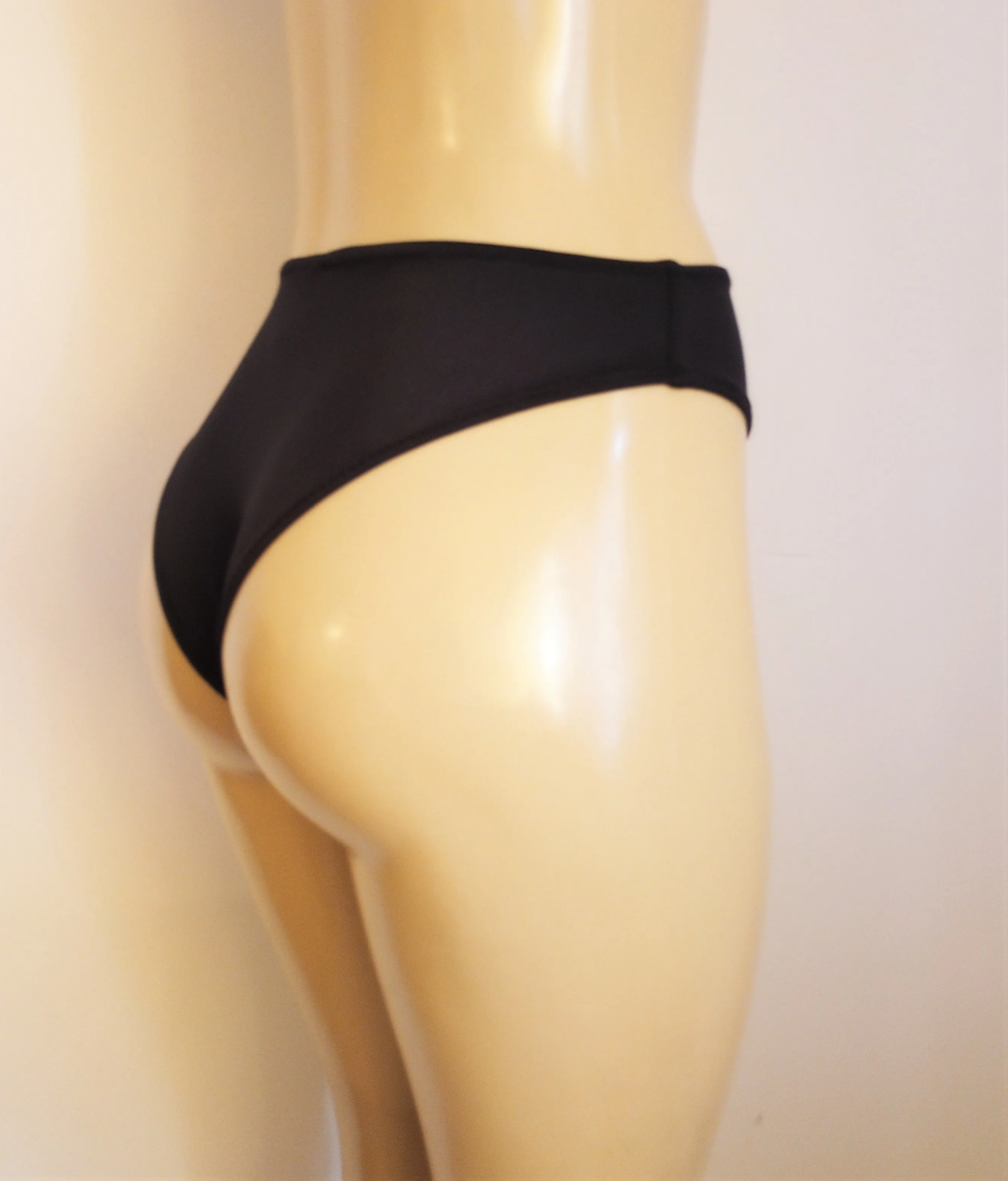 High Waisted Cheeky Bikini Bottom