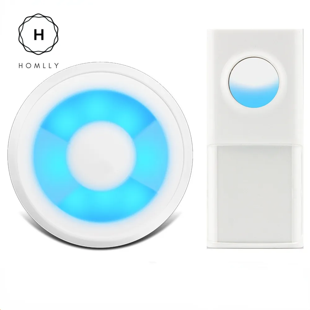 Homlly IP55 Wireless Waterproof Home Doorbell With 58 Melodies