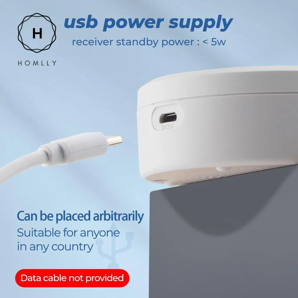 Homlly IP55 Wireless Waterproof Home Doorbell With 58 Melodies