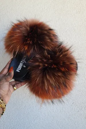 Honey Blend Fluffy Slides