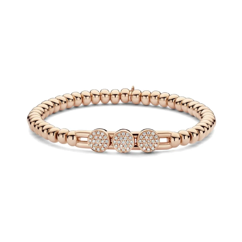 Hulchi Belluni 'Tresore’ Trio Slider Stretch Bracelet (20395)