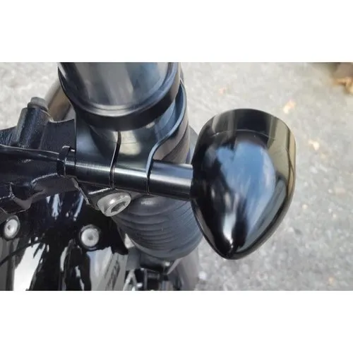 indicator Bracket Clamps - Pair - 41mm - Black