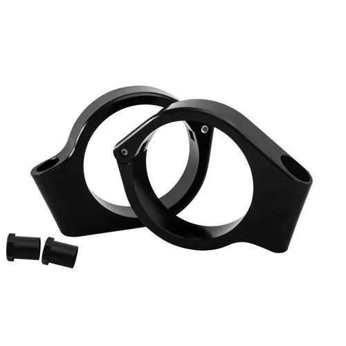 indicator Bracket Clamps - Pair - 41mm - Black