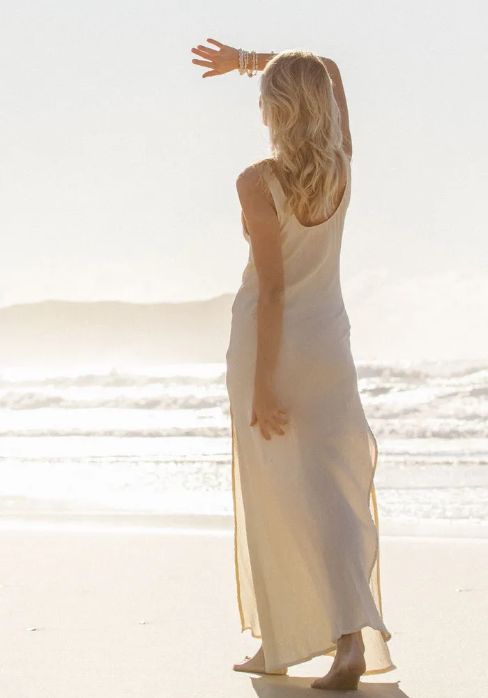 Island Strappy Dress - Butter