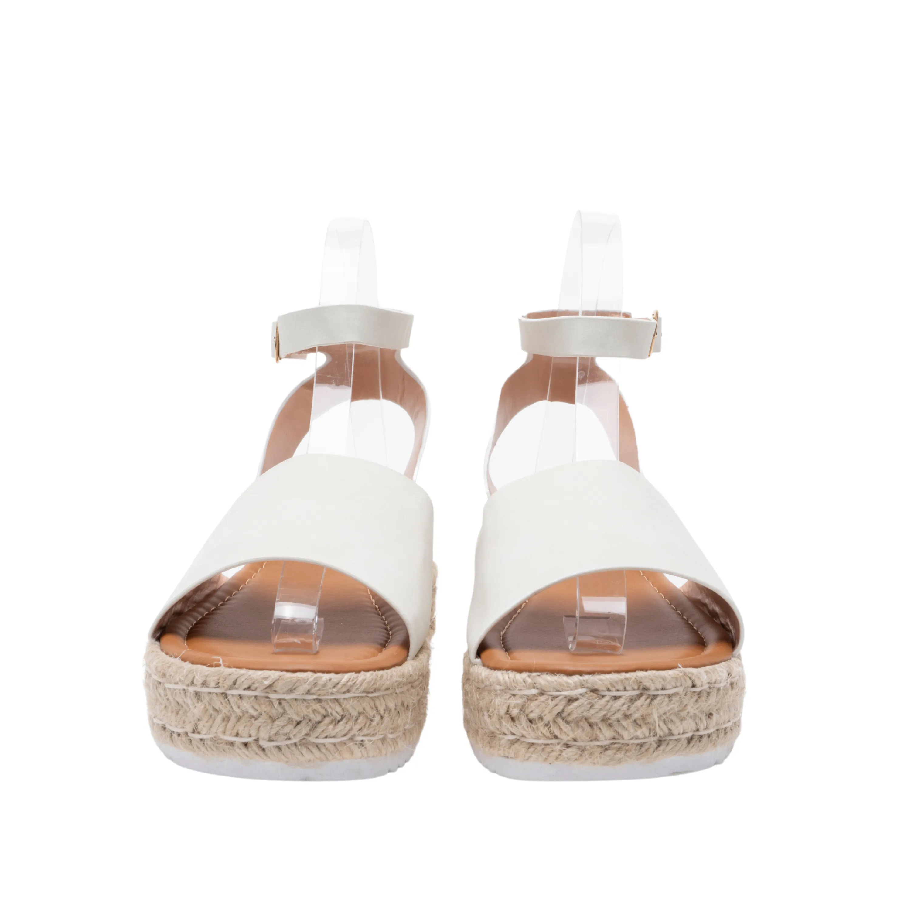 IVACHY Women's espadrille sandals- Platform Wedges- Ankle Strap- VEGAN -Ladies UK Size 3 to 7.5 BG-735