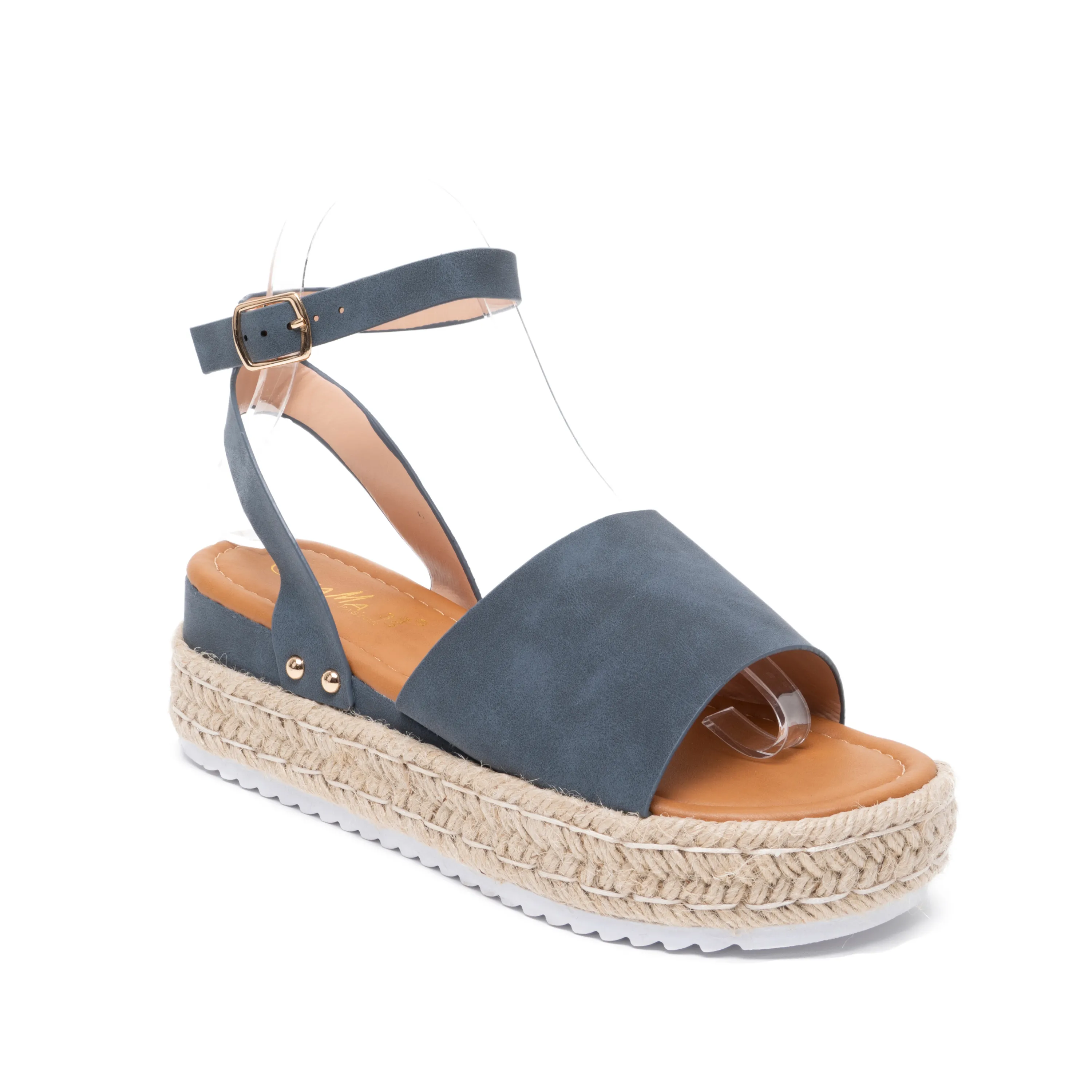 IVACHY Women's espadrille sandals- Platform Wedges- Ankle Strap- VEGAN -Ladies UK Size 3 to 7.5 BG-735