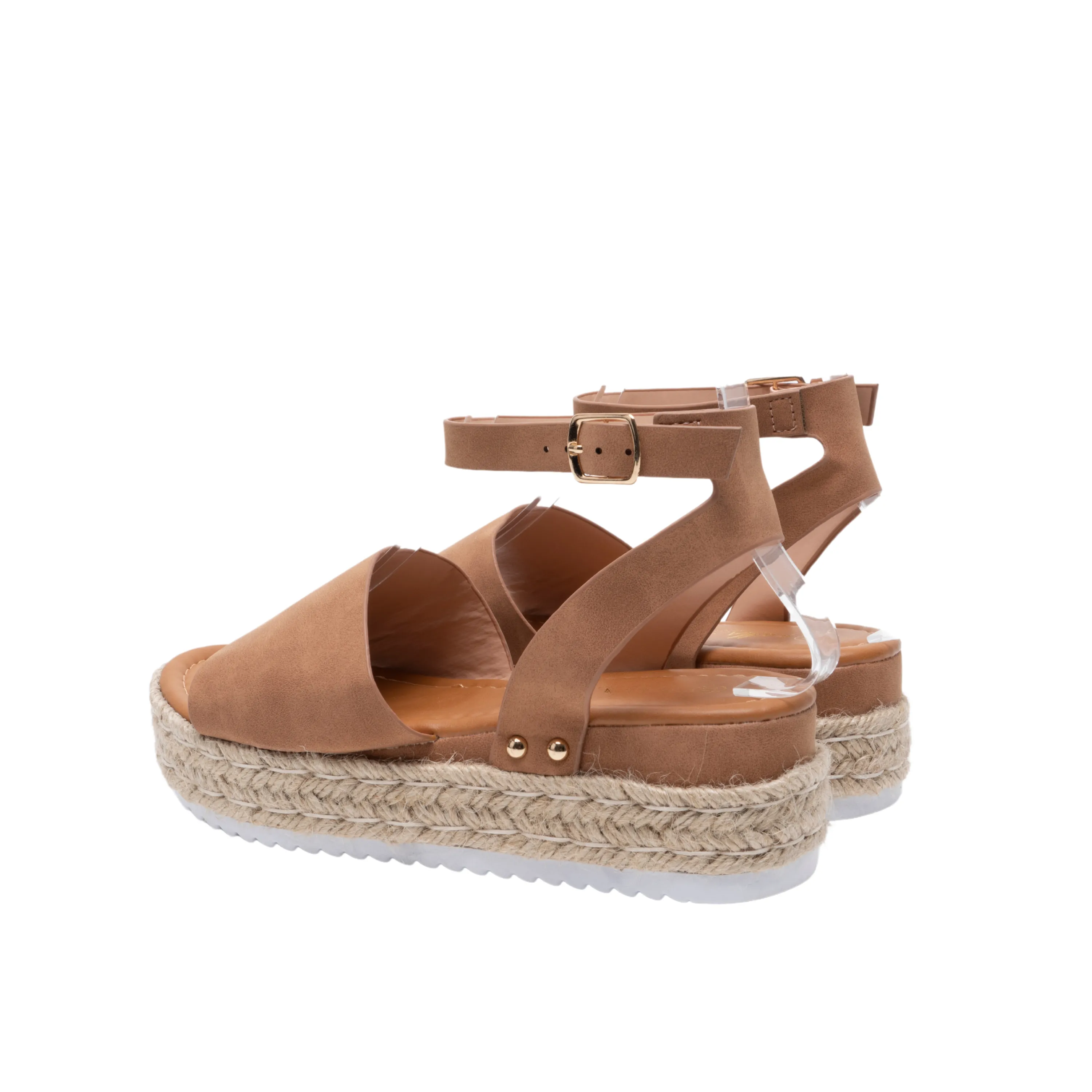 IVACHY Women's espadrille sandals- Platform Wedges- Ankle Strap- VEGAN -Ladies UK Size 3 to 7.5 BG-735