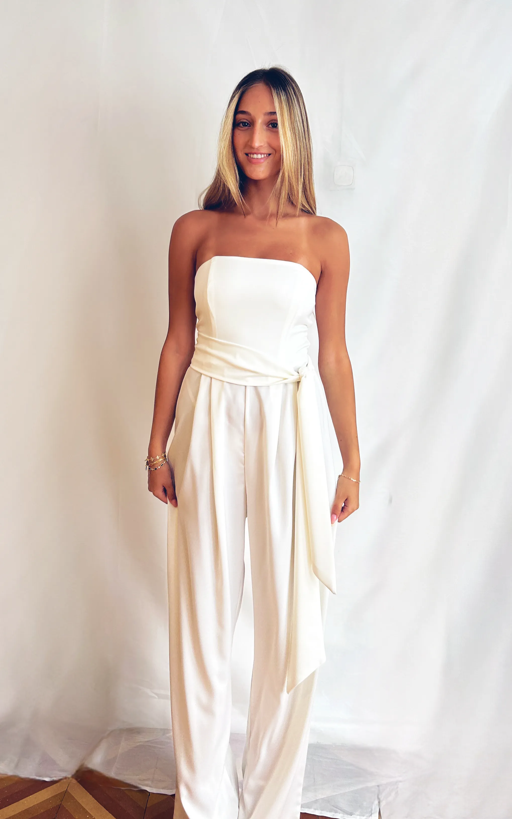 Ivory Bridal Jumpsuit