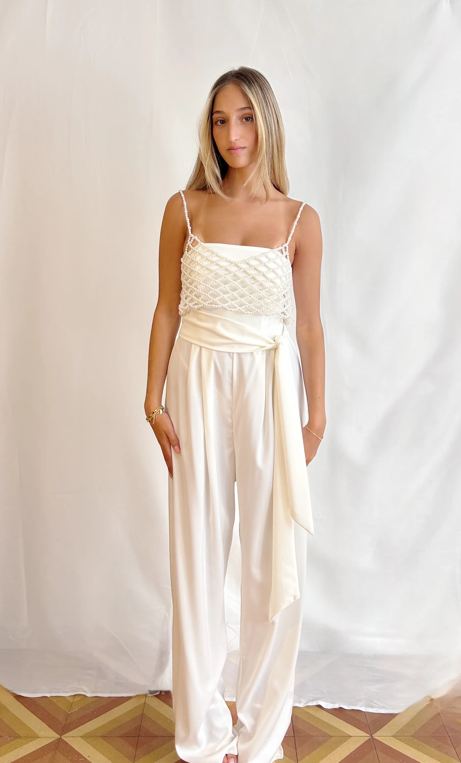 Ivory Bridal Jumpsuit