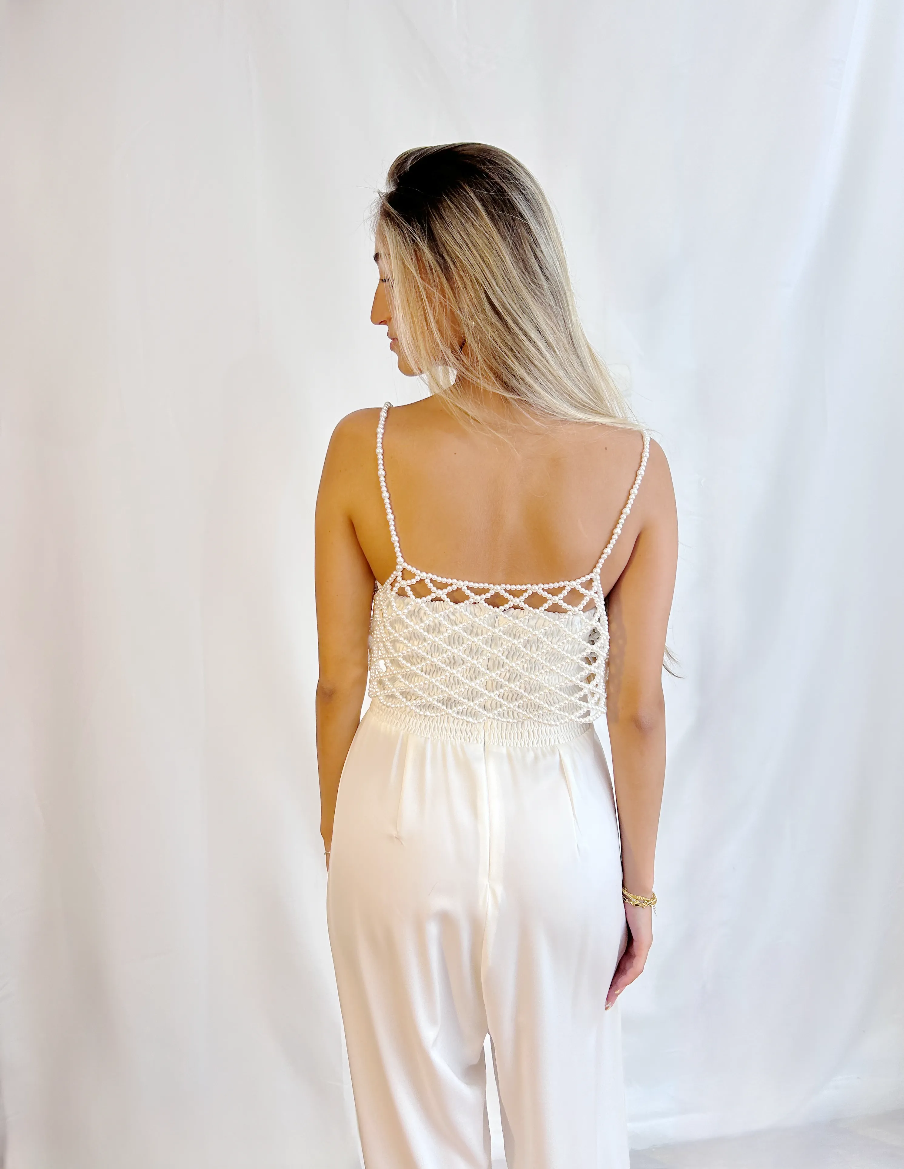 Ivory Bridal Jumpsuit