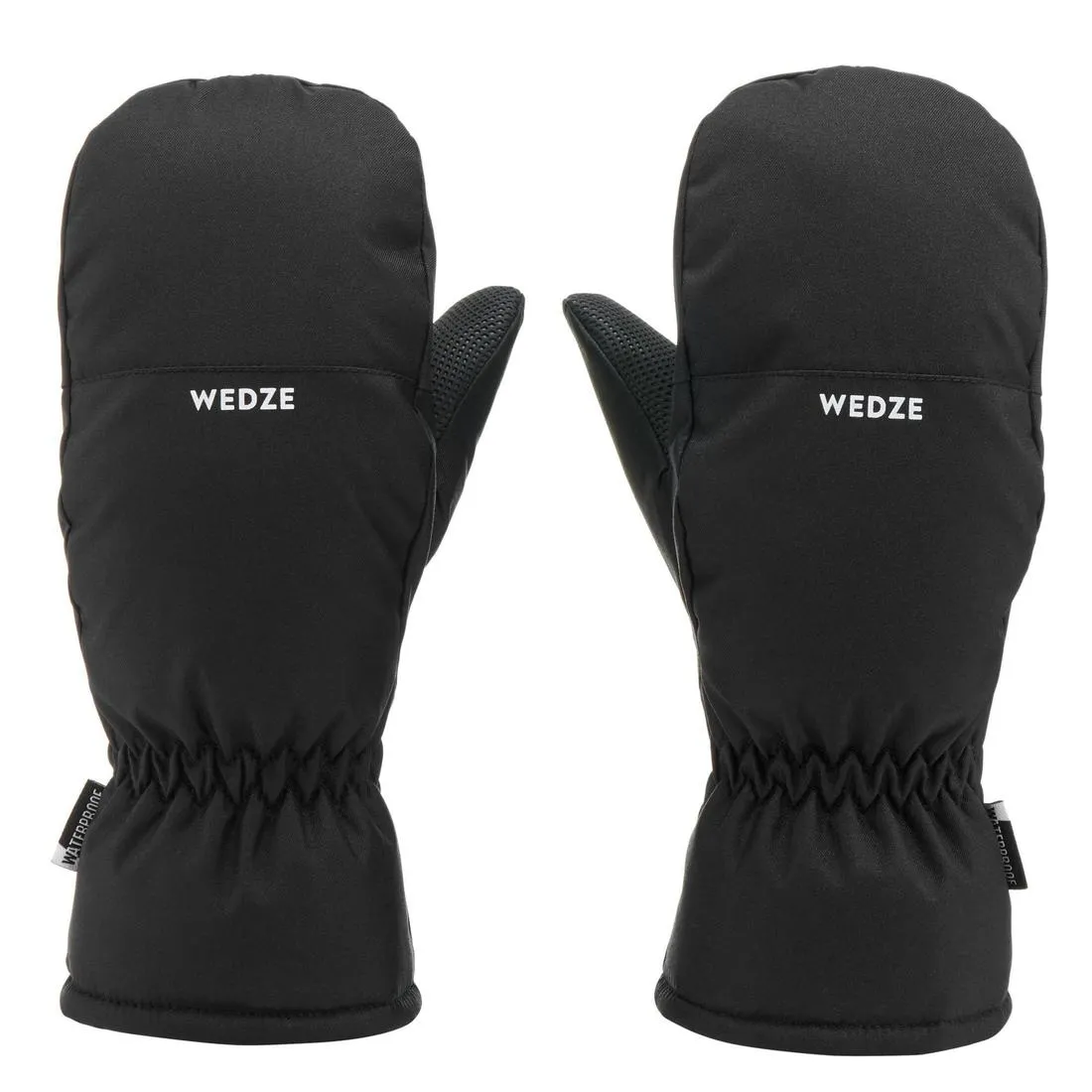 KIDS’ WARM AND WATERPROOF SKI MITTENS 100