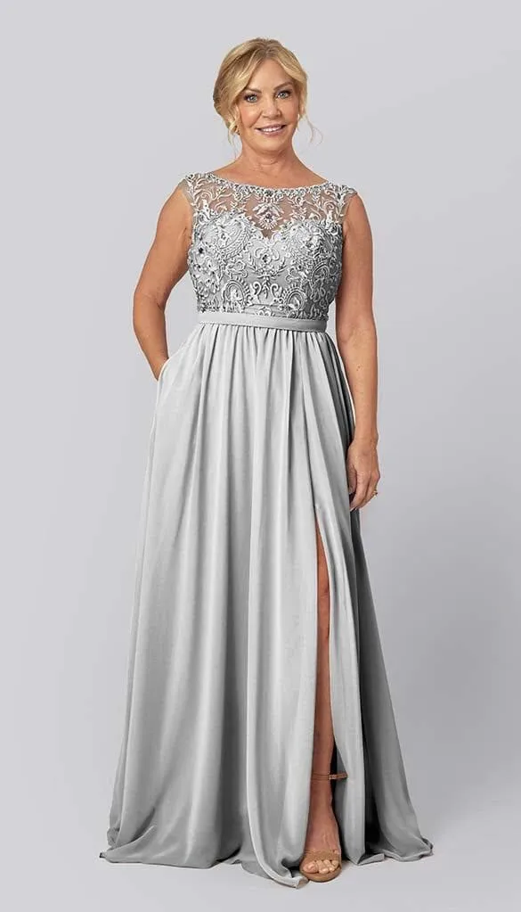 Kinsley - Beaded Mother of the Bride Dress