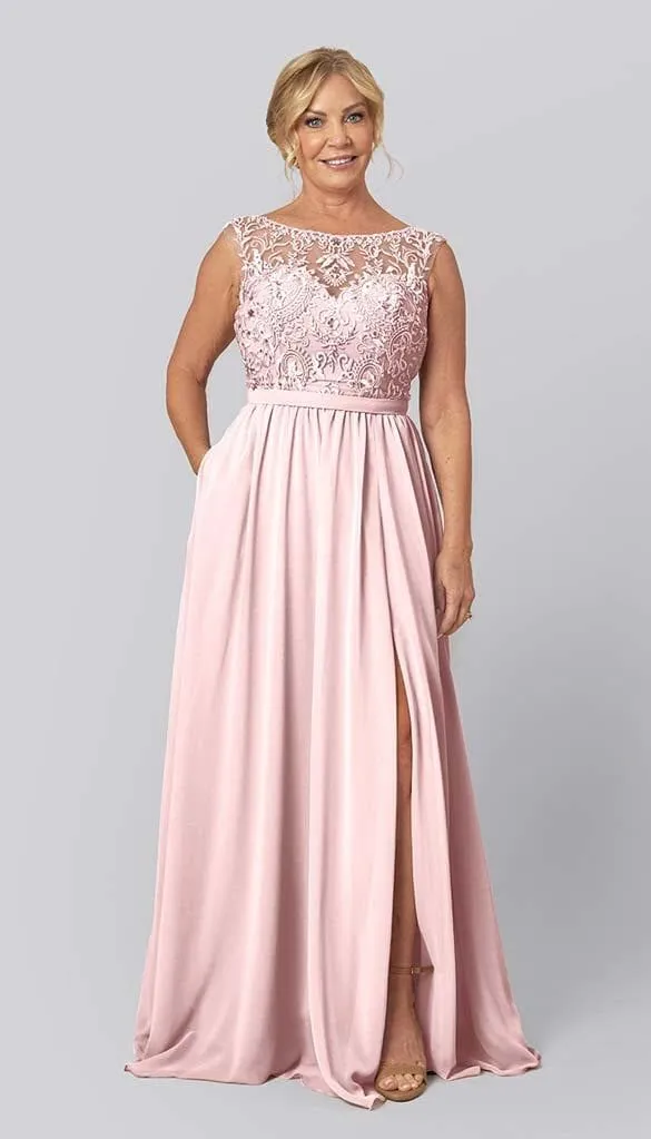 Kinsley - Beaded Mother of the Bride Dress