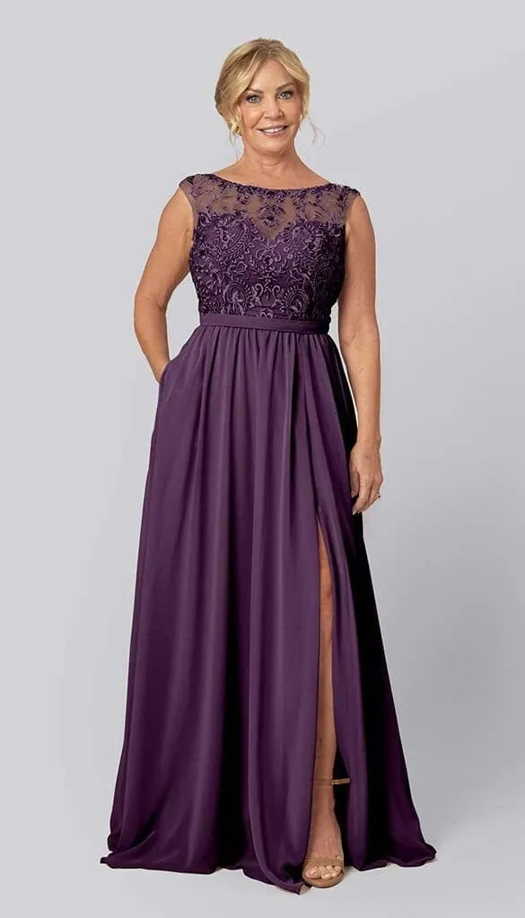 Kinsley - Beaded Mother of the Bride Dress