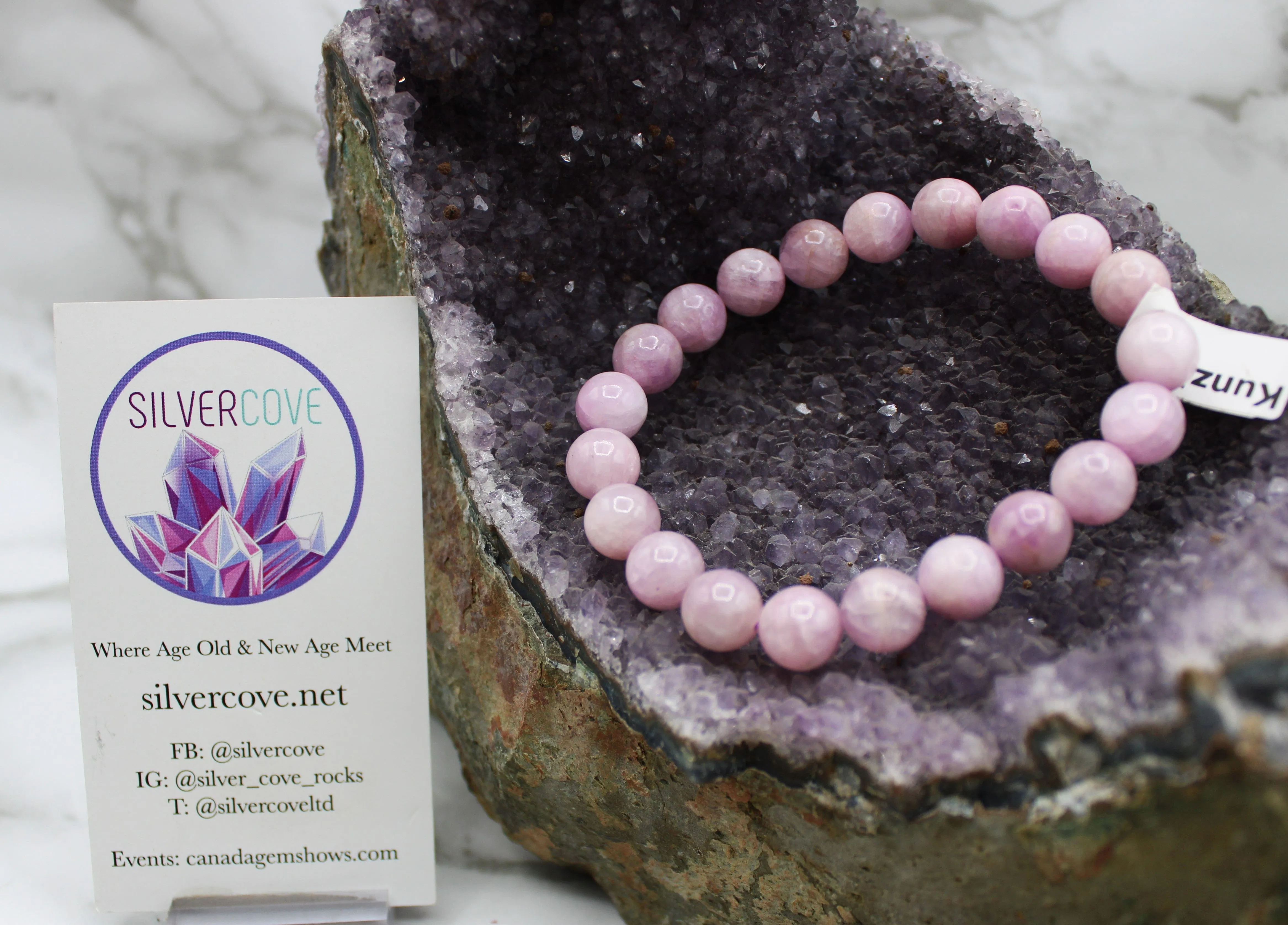 Kunzite Stretchy Bracelet