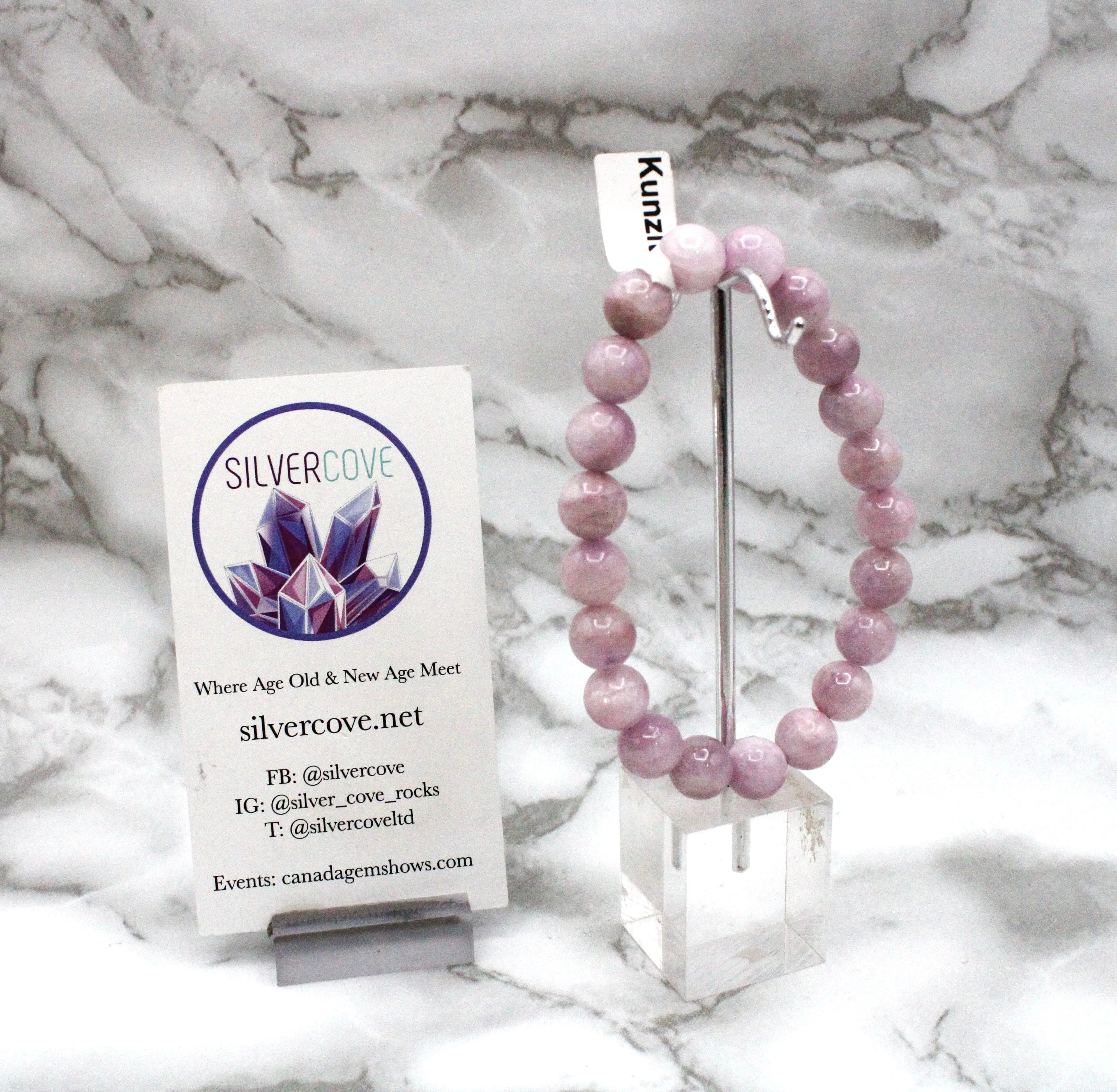 Kunzite Stretchy Bracelet