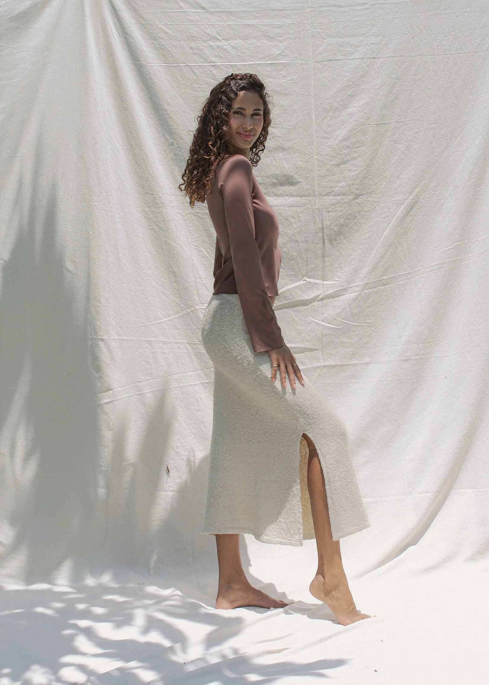 Layla Longsleeve Chocolate