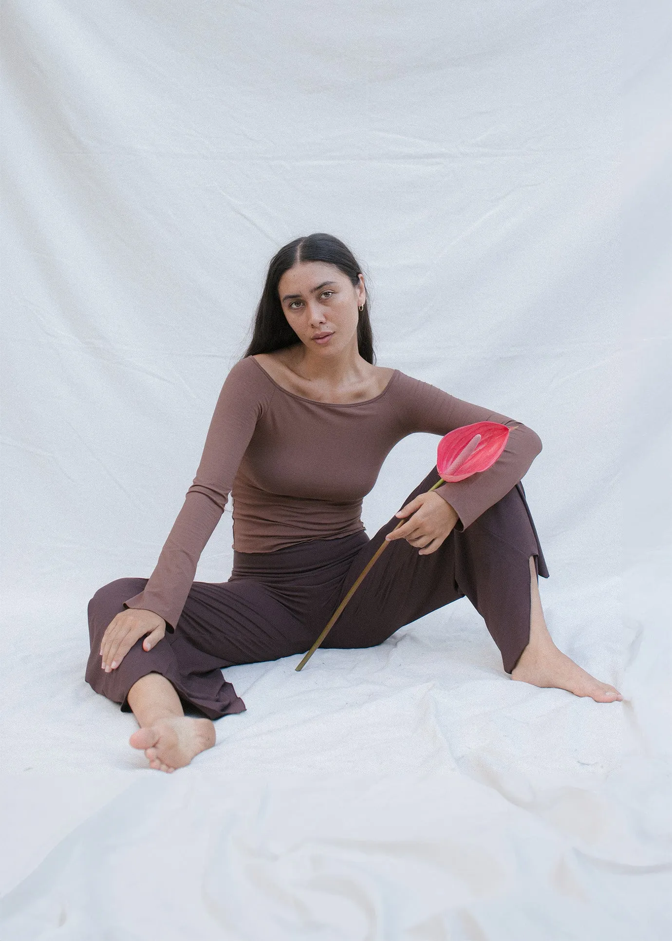 Layla Longsleeve Chocolate