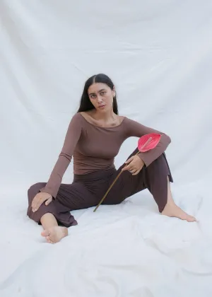 Layla Longsleeve Chocolate