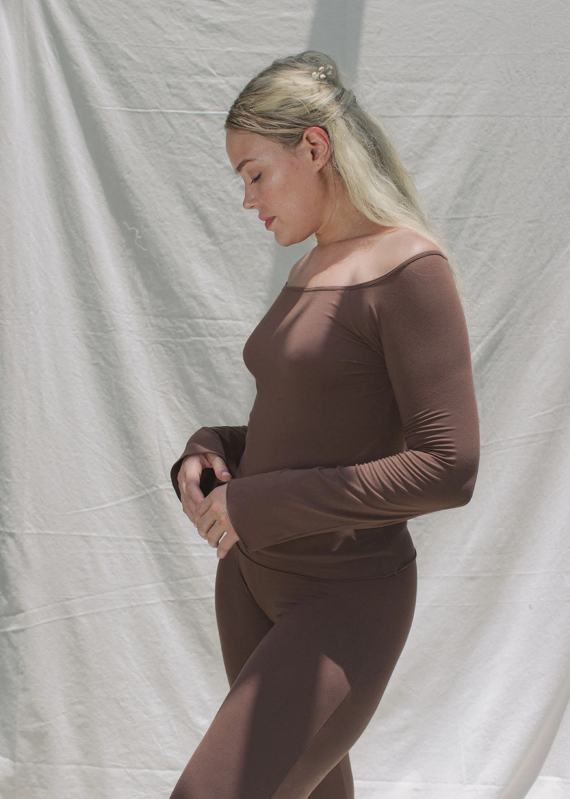 Layla Longsleeve Chocolate