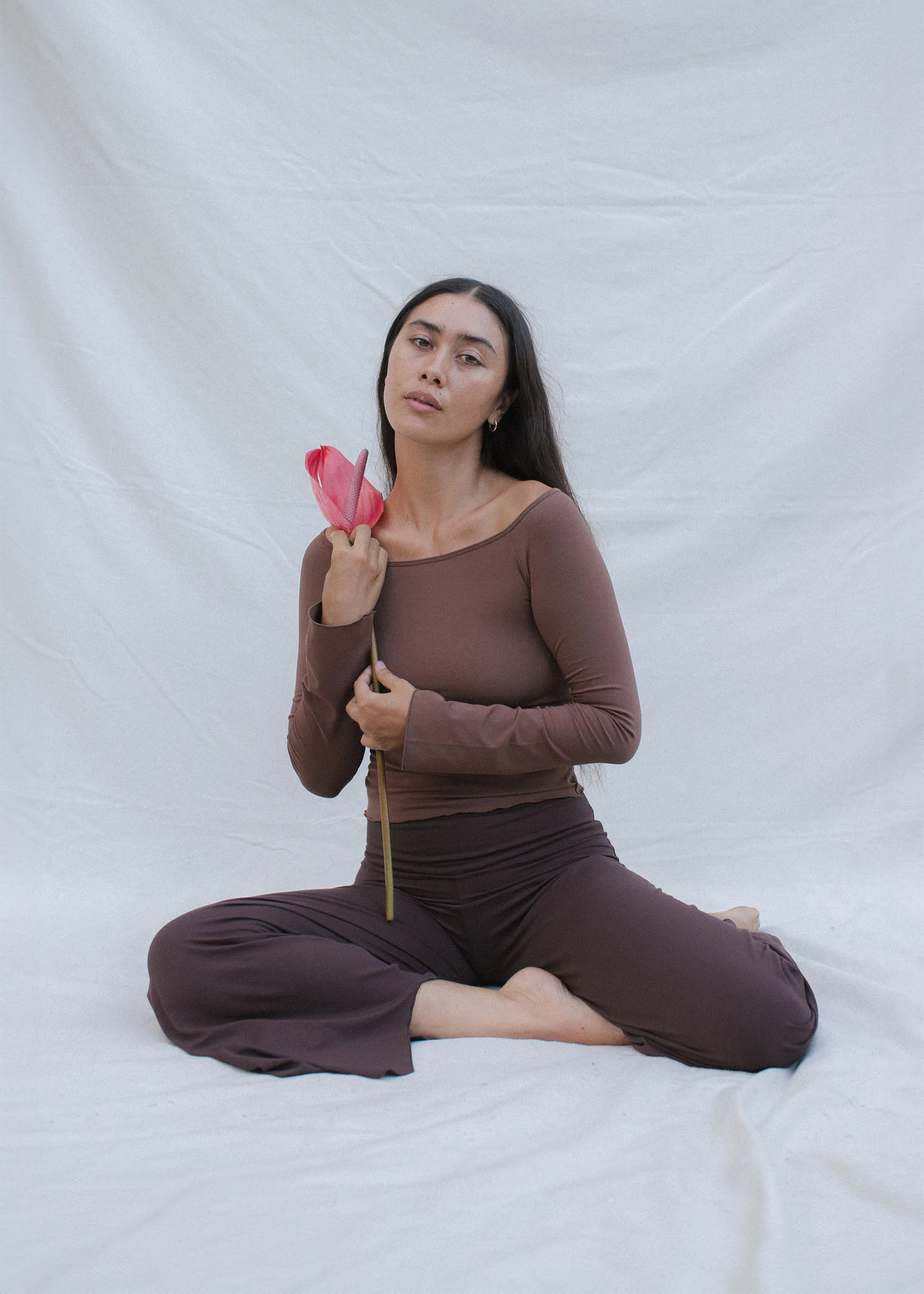 Layla Longsleeve Chocolate
