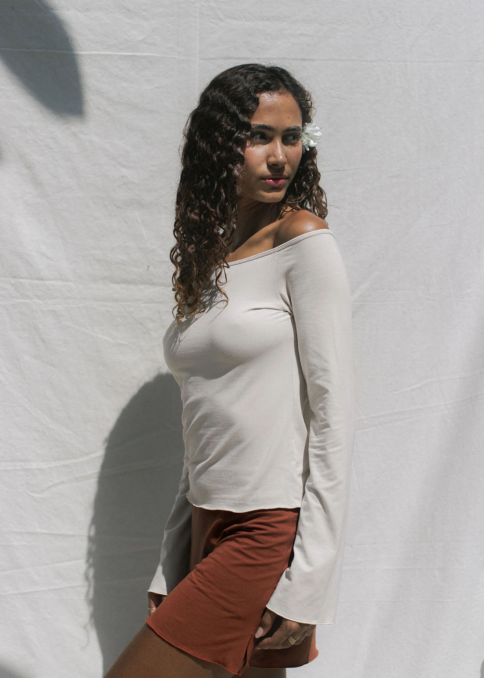 Layla Longsleeve Pearl