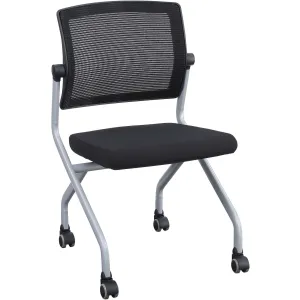 Lorell Armless Mesh Back Training Chair