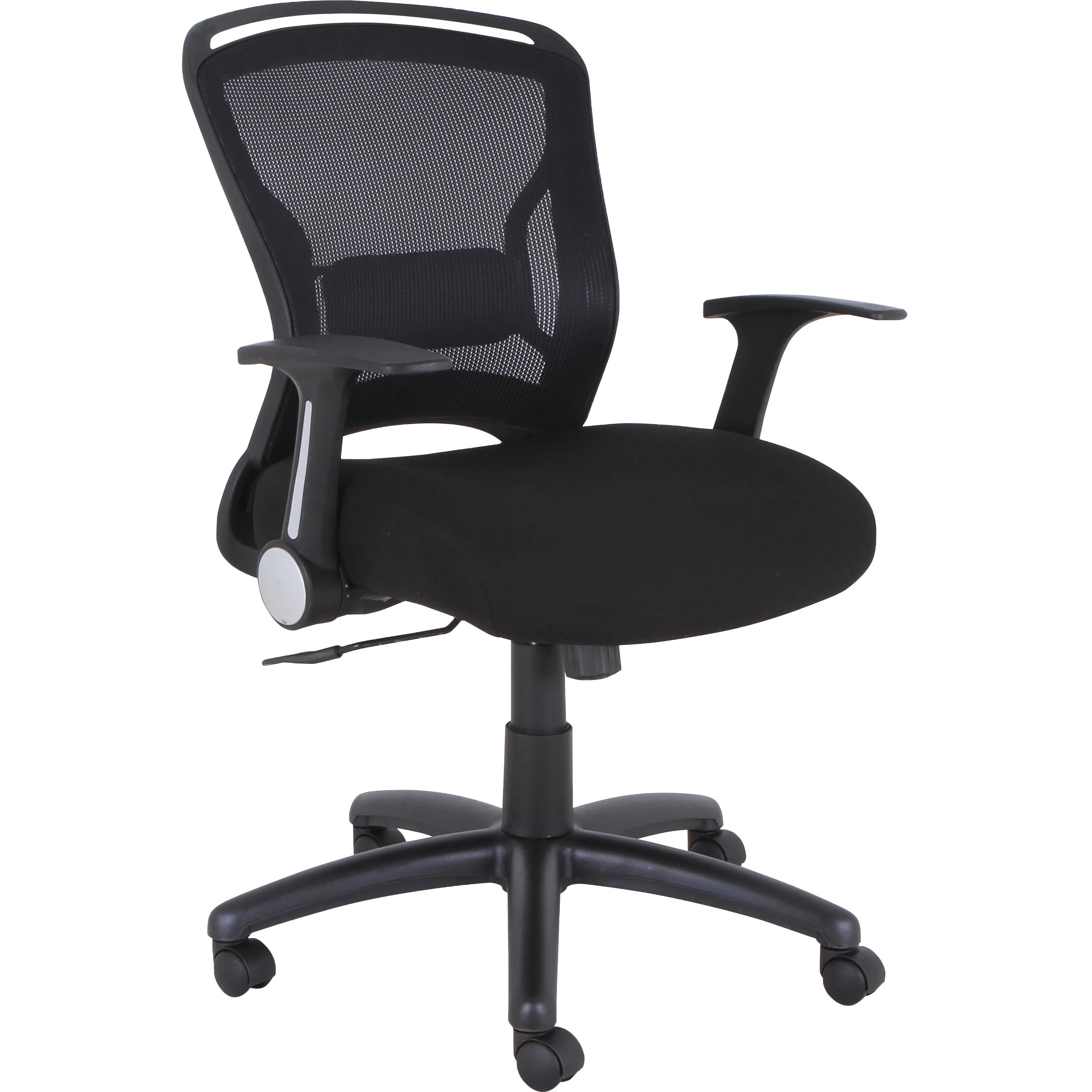 Lorell Flipper Arm Mid-back Chair