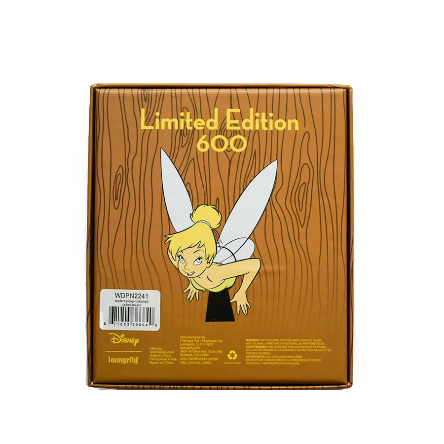 Loungefly Limited Edition Modern Pinup Exclusive Tinker Bell Pin