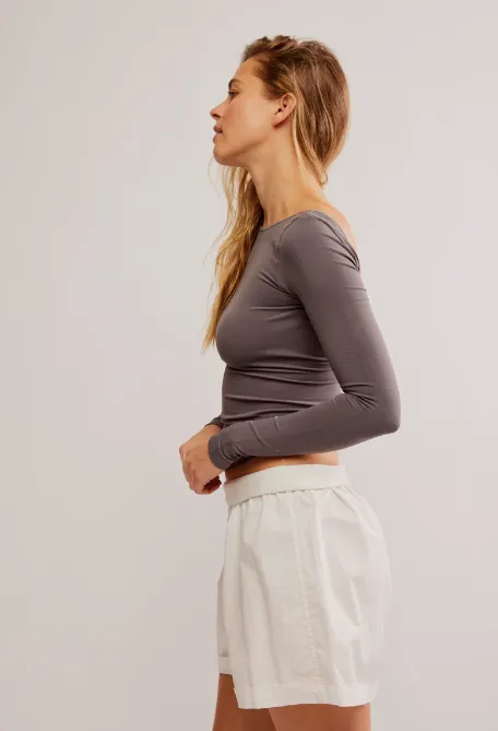 Low Back Seamless Longsleeve