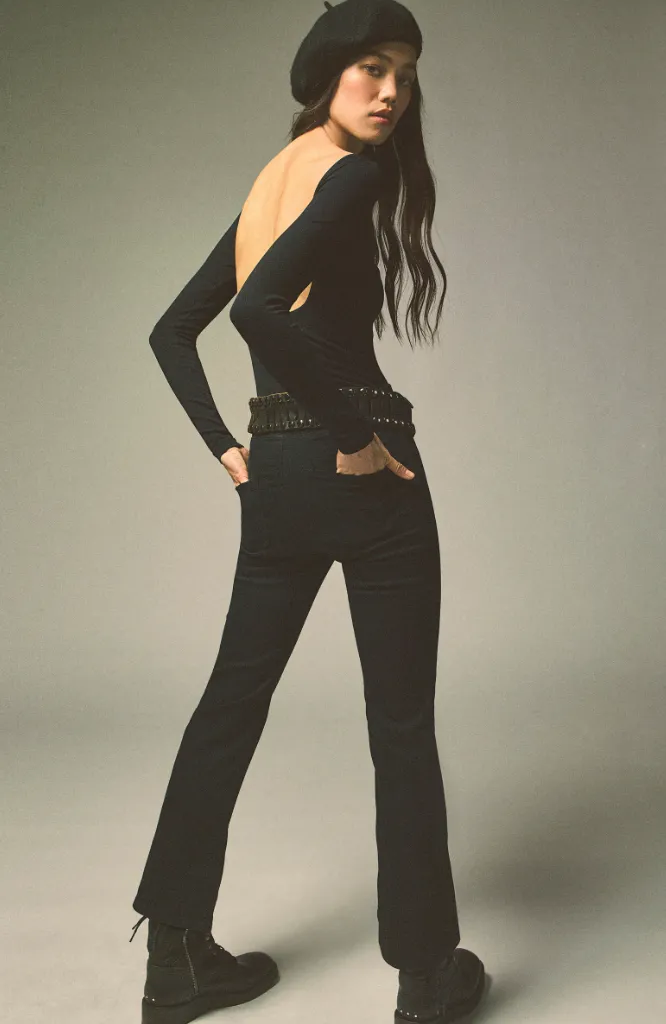 Low Back Seamless Longsleeve