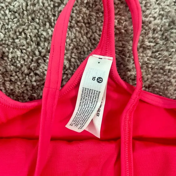 LULULEMON ATHLETICA Flow Y Strappy Bra Nulu Light Support, A–C Cups 10 LL-28