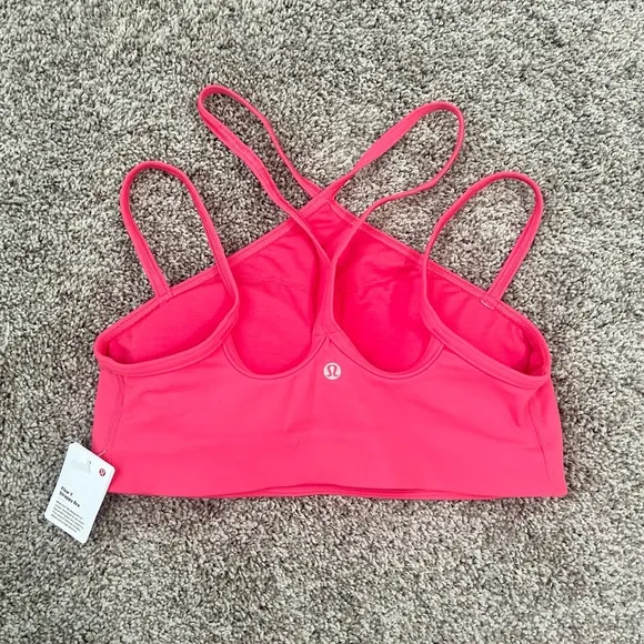 LULULEMON ATHLETICA Flow Y Strappy Bra Nulu Light Support, A–C Cups 10 LL-28