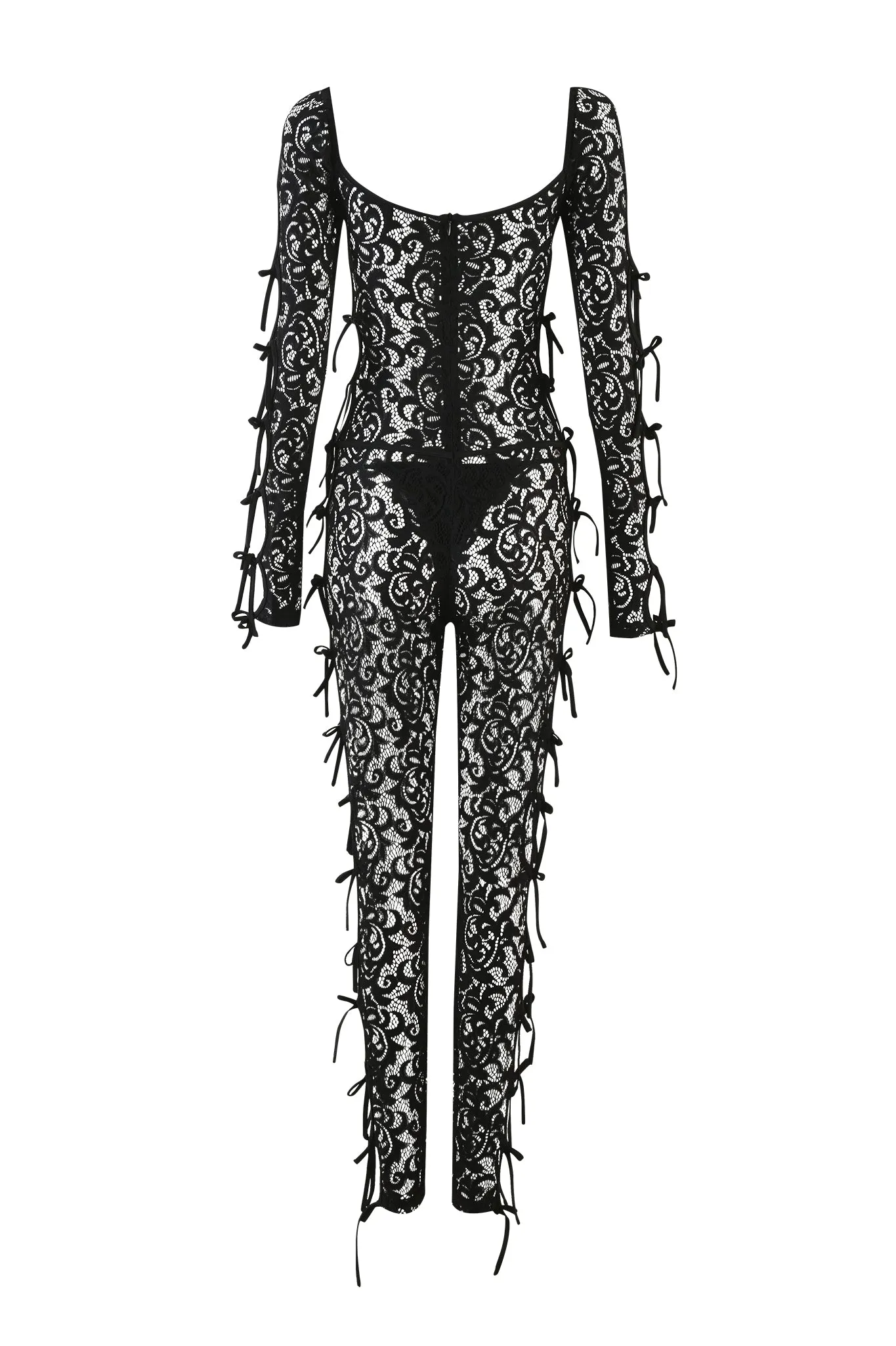 LYSANDRA CATSUIT - BLACK