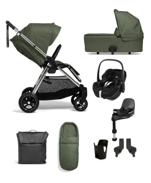 Mamas & Papas Flip XT3, 8Pc Pebble 360 PRO 2 System - Juniper