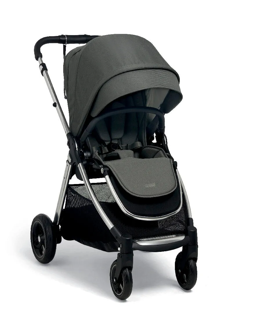 Mamas & Papas Flip XT3 Harbour Grey Essentials Kit with Cybex Cloud G Car Seat & Base