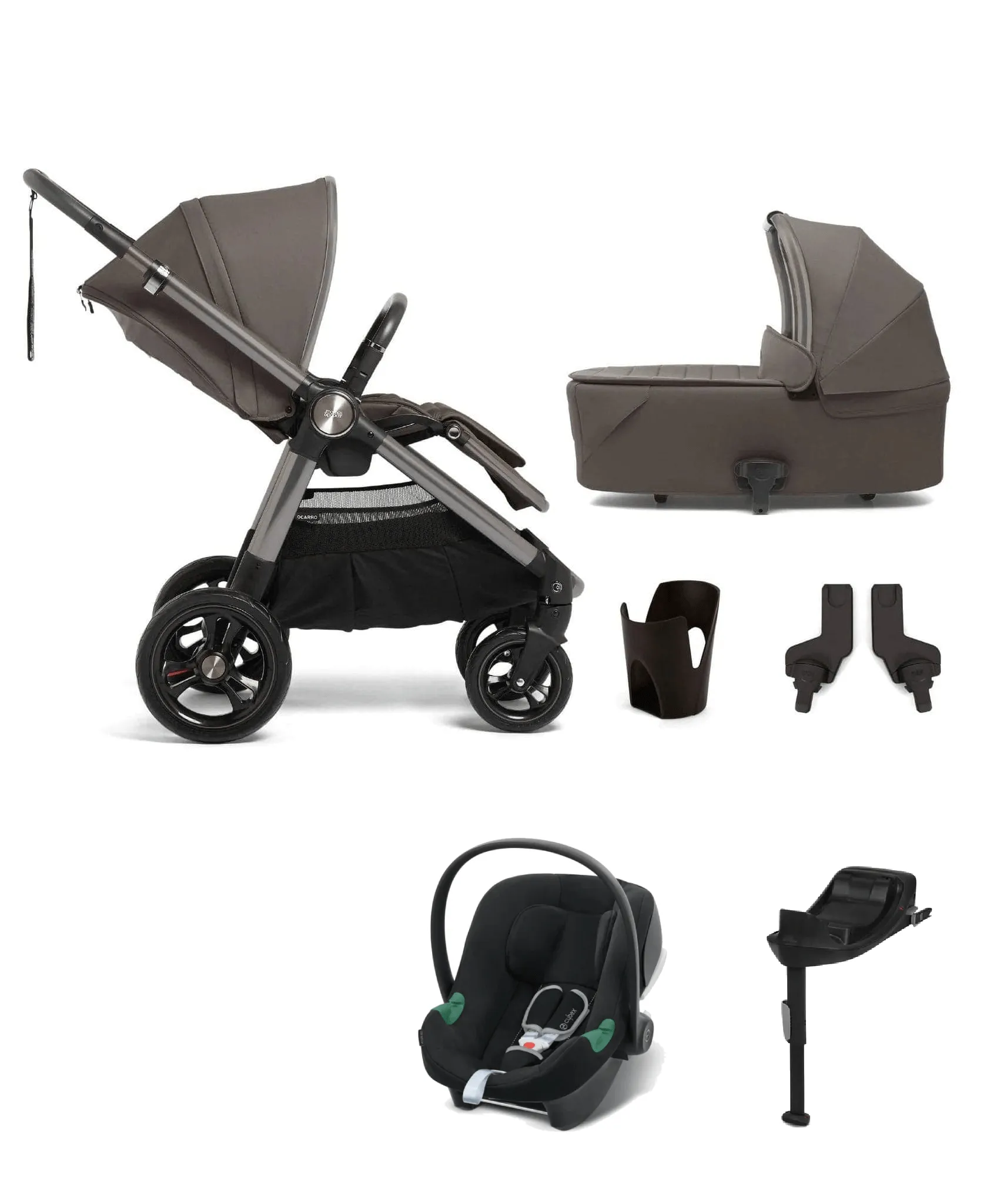 Mamas & Papas Ocarro (Aton B2) Travel System - Phantom