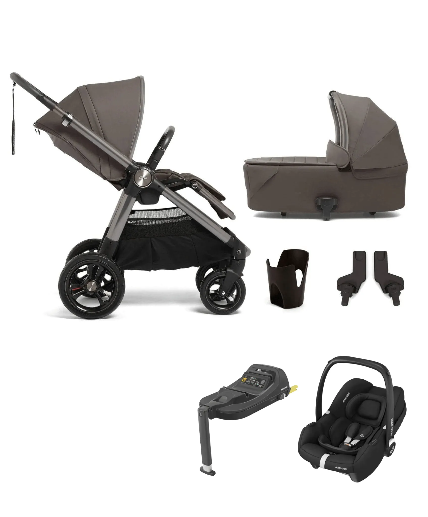 Mamas & Papas Ocarro (Cabriofix i-Size) Travel System - Phantom