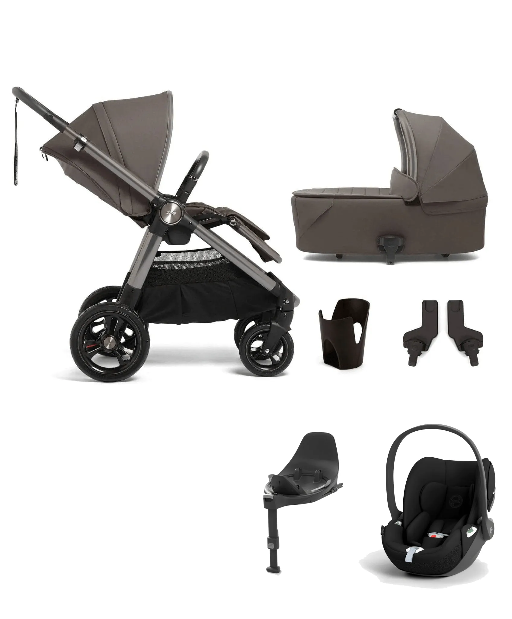 Mamas & Papas Ocarro (Cloud T) Travel System - Phantom