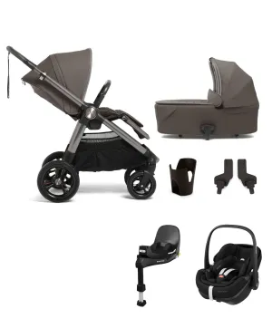Mamas & Papas Ocarro (Pebble 360 PRO2) Travel System - Phantom
