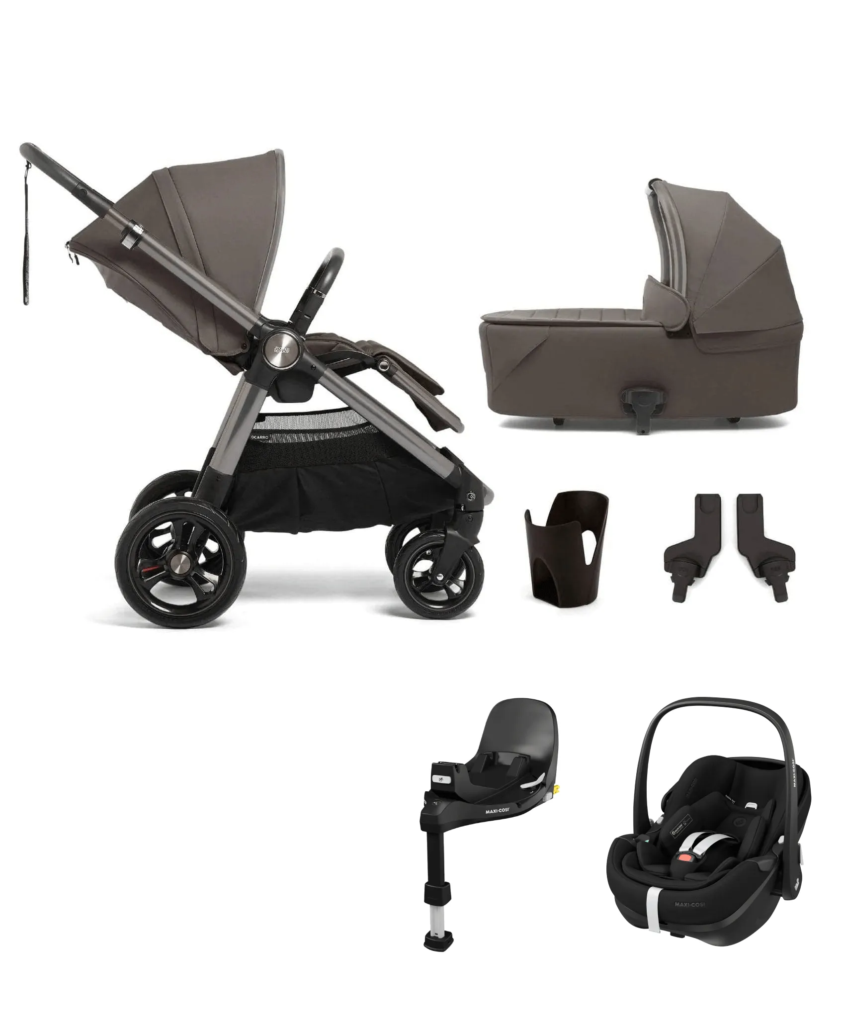 Mamas & Papas Ocarro (Pebble 360 PRO2) Travel System - Phantom