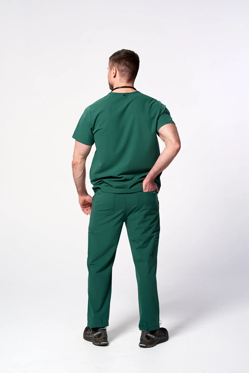 Men's 3-Pocket Scrub Top