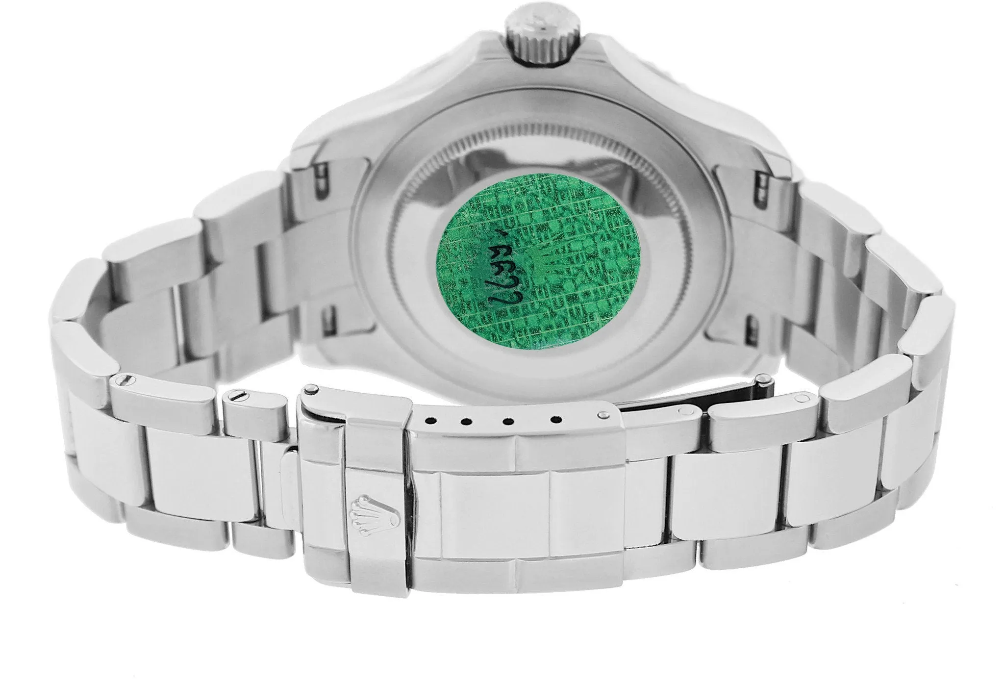 Men's Rolex Yacht-Master 16622 Stainless Steel Platinum Rolesium 40mm Date Watch